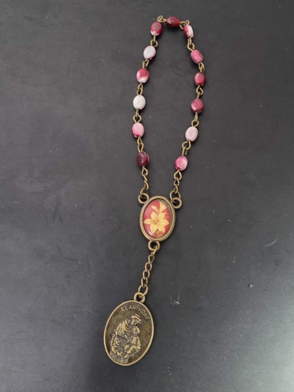 Vintage Devotional Pocket Chaplet Or Mini Rozery - Picture 12 of 12